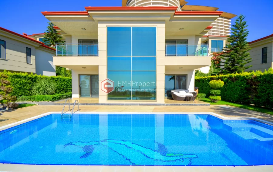 Ultra luxury villa with modern and superior design for sale in Kargicak