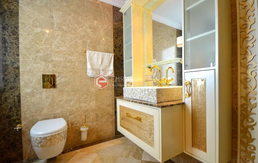 Ultra luxury villa with modern and superior design for sale in Kargicak