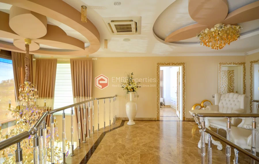 Ultra luxury villa with modern and superior design for sale in Kargicak