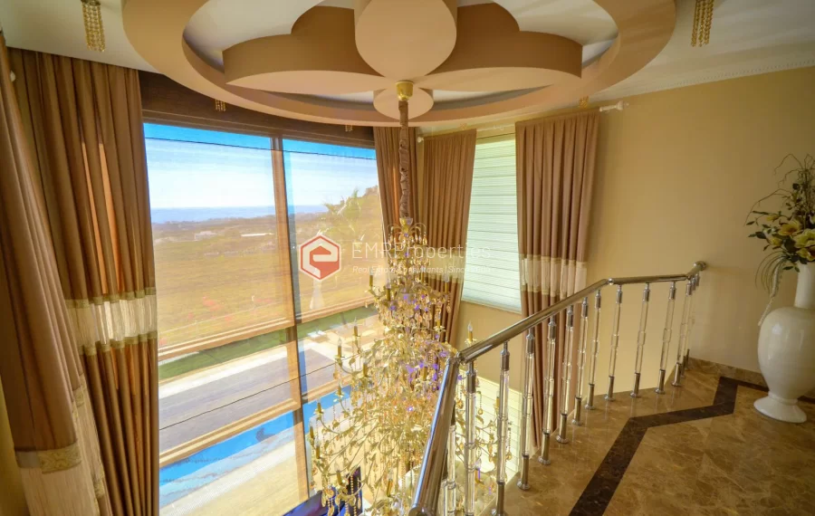 Ultra luxury villa with modern and superior design for sale in Kargicak