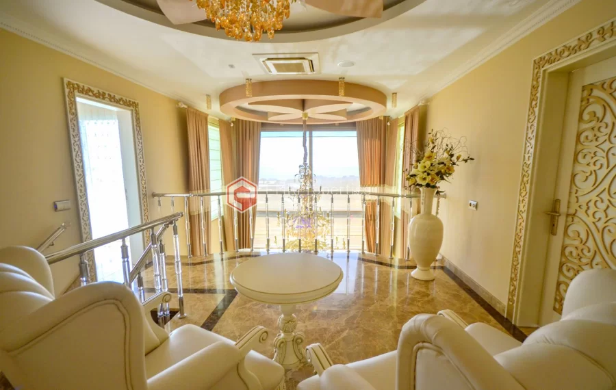 Ultra luxury villa with modern and superior design for sale in Kargicak