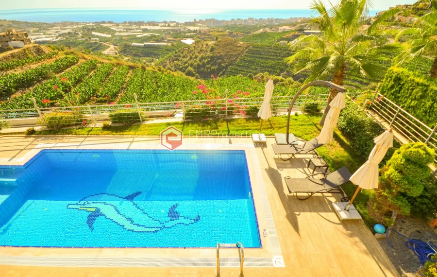 Ultra luxury villa with modern and superior design for sale in Kargicak