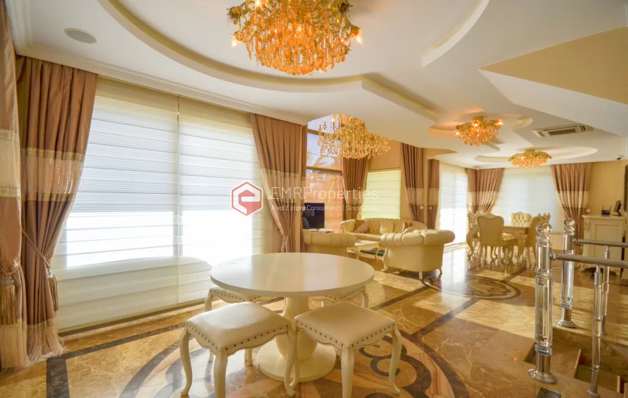 Ultra luxury villa with modern and superior design for sale in Kargicak