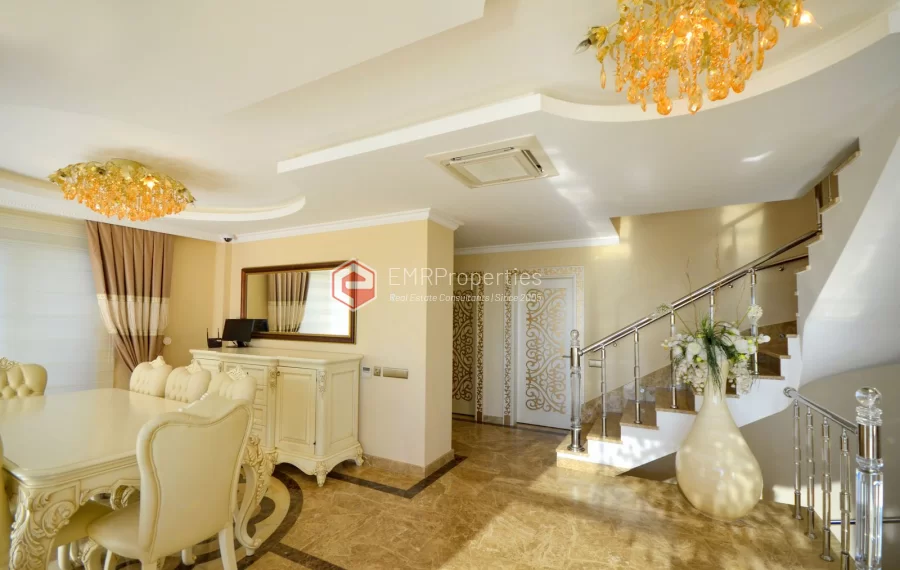 Ultra luxury villa with modern and superior design for sale in Kargicak