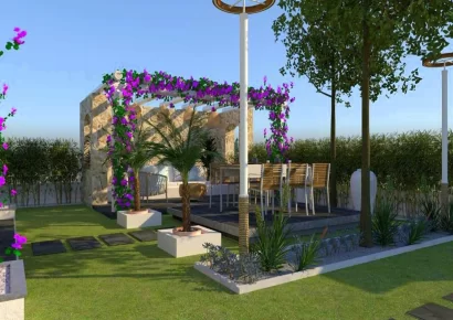 Продается просторная отдельно стоящая вилла всего в 800 м от моря в центре Сиде