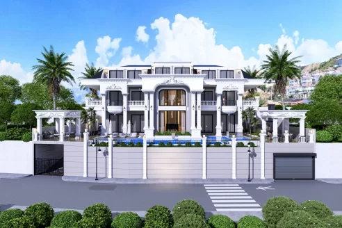 Ultra-Luxus-Villa mit 7 Zimmer zum Verkauf in Kargicak