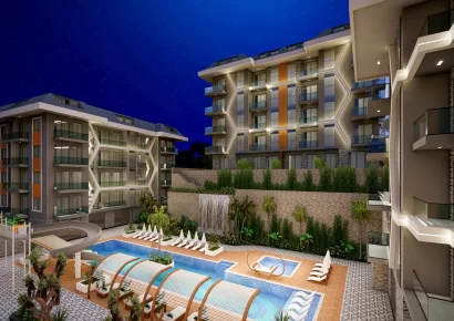 Wunderschöne Projektwohnungen mit Shuttleservice zum Verkauf in Konakli