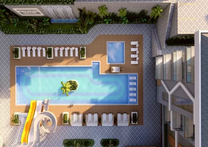 Wunderschöne Projektwohnungen mit Shuttleservice zum Verkauf in Konakli