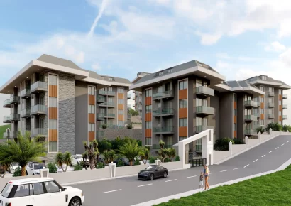 Wunderschöne Projektwohnungen mit Shuttleservice zum Verkauf in Konakli