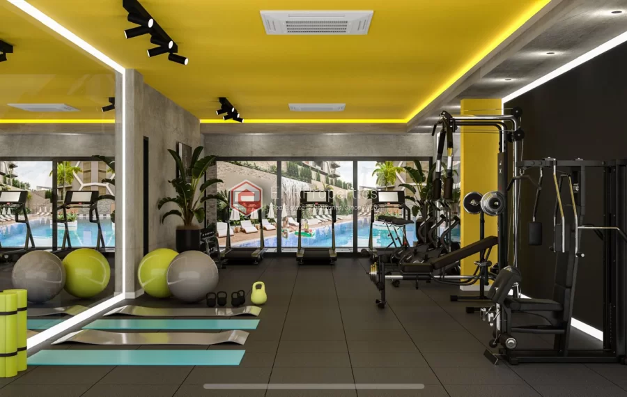 Gorgeous project apartments with shuttle service for sale in Konakli