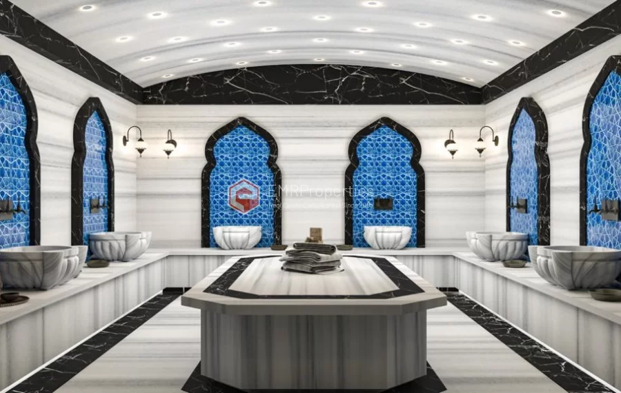 Gorgeous project apartments with shuttle service for sale in Konakli