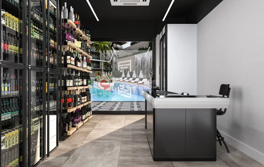 Gorgeous project apartments with shuttle service for sale in Konakli