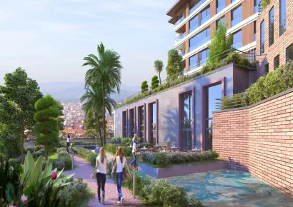 Великолепный двухуровневый пентхус с 6 спальнями на продажу в Чамлыджа Ускюдар в Стамбуле