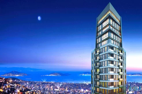 Elegant and modern apartments for sale in Kartal
