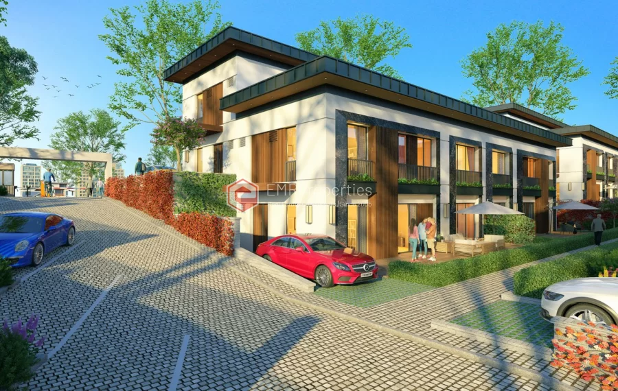Dazzling 5 bedroom private villa project in Istanbul Bahcesehir