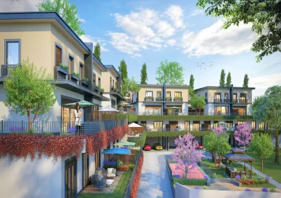 Ослепительный проект частной виллы с 5 спальнями в Стамбуле Бахчешехир