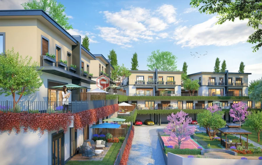 Dazzling 5 bedroom private villa project in Istanbul Bahcesehir