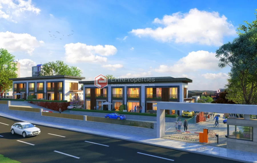 Dazzling 5 bedroom private villa project in Istanbul Bahcesehir