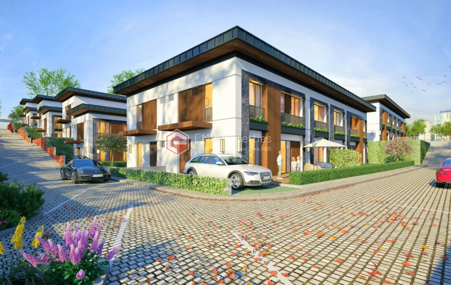 Dazzling 5 bedroom private villa project in Istanbul Bahcesehir