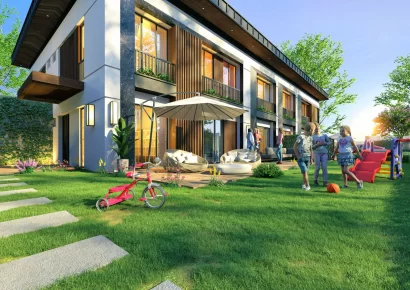 Ослепительный проект частной виллы с 5 спальнями в Стамбуле Бахчешехир