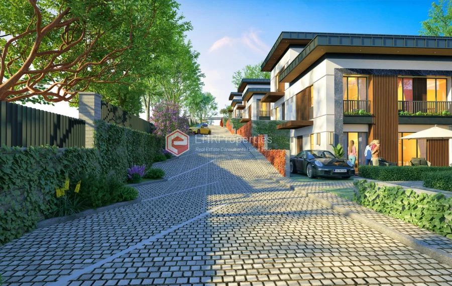 Dazzling 5 bedroom private villa project in Istanbul Bahcesehir