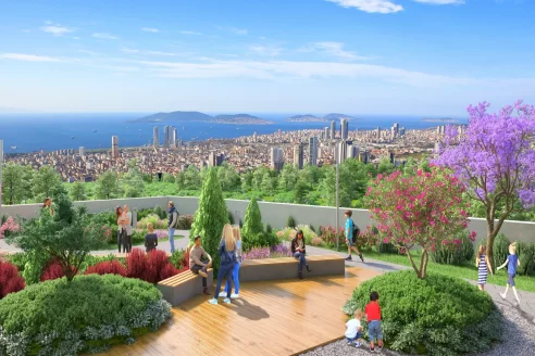 Modern and comfortable project for sale in Kartal Istanbul