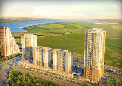 Velicanstveni stanovi s pogledom na jezero na prodaju na europskoj strani Istanbula