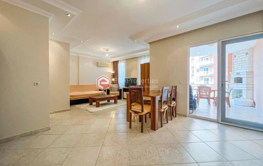 Commodious 2 bedroom apartment with castle view for sale in Tosmur