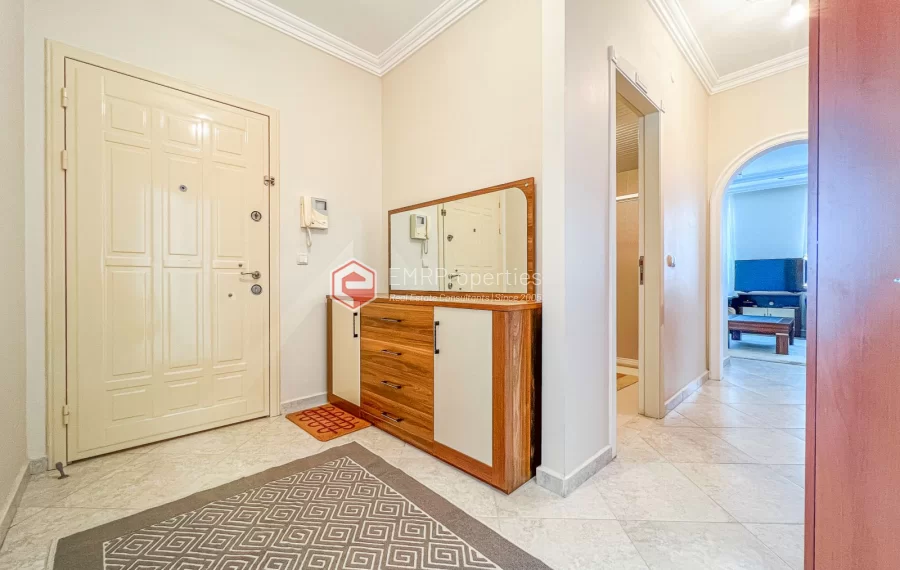 Commodious 2 bedroom apartment with castle view for sale in Tosmur