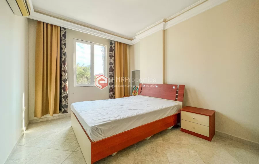 Commodious 2 bedroom apartment with castle view for sale in Tosmur