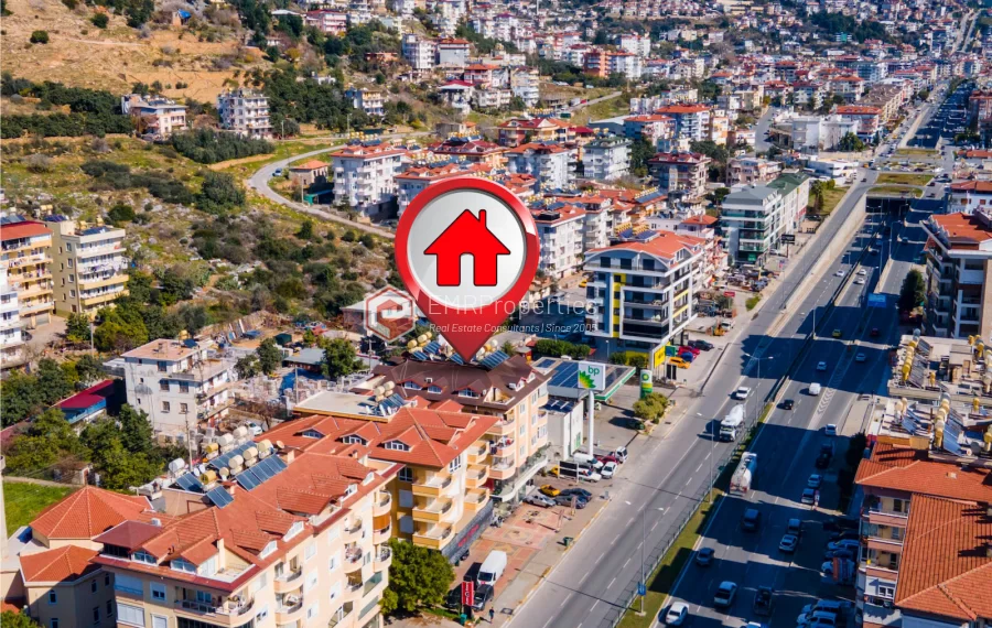 Prodaje se prostrani penthouse duplex s 5 spavacih soba u Alanya centru