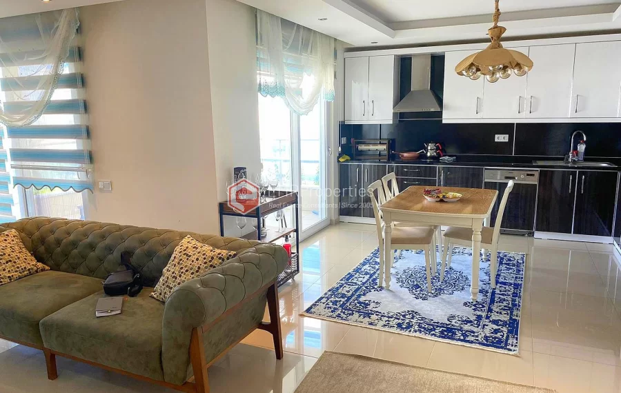 Luxury and comfortable garden duplex for sale in Kargicak