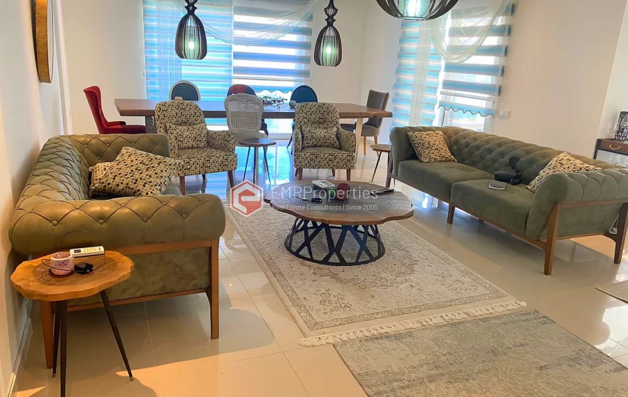 Luxury and comfortable garden duplex for sale in Kargicak