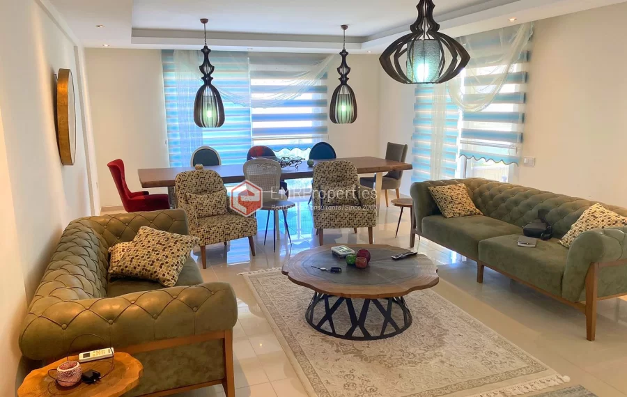 Luxury and comfortable garden duplex for sale in Kargicak