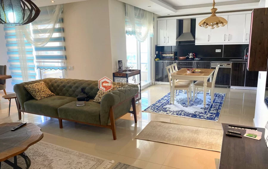 Luxury and comfortable garden duplex for sale in Kargicak