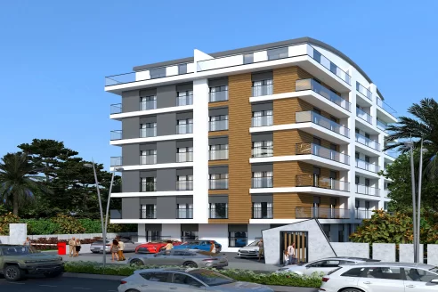 Magnificent housing project in holiday paradise Antalya