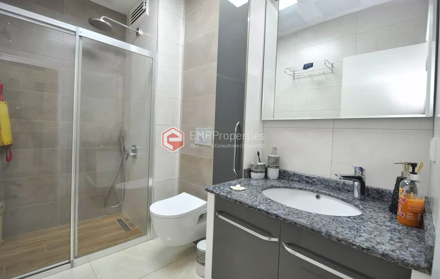 Ultra luxury duplex villa with sea and castle view for sale in Kargicak