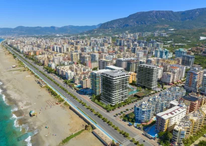 Ультра роскошный и комфортабельный проект на берегу моря в Махмутларе