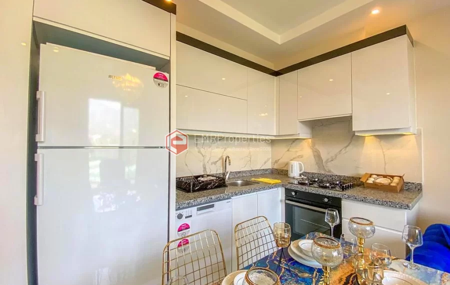 Wonderful apartment with social infrastructure for sale in Mahmutlar