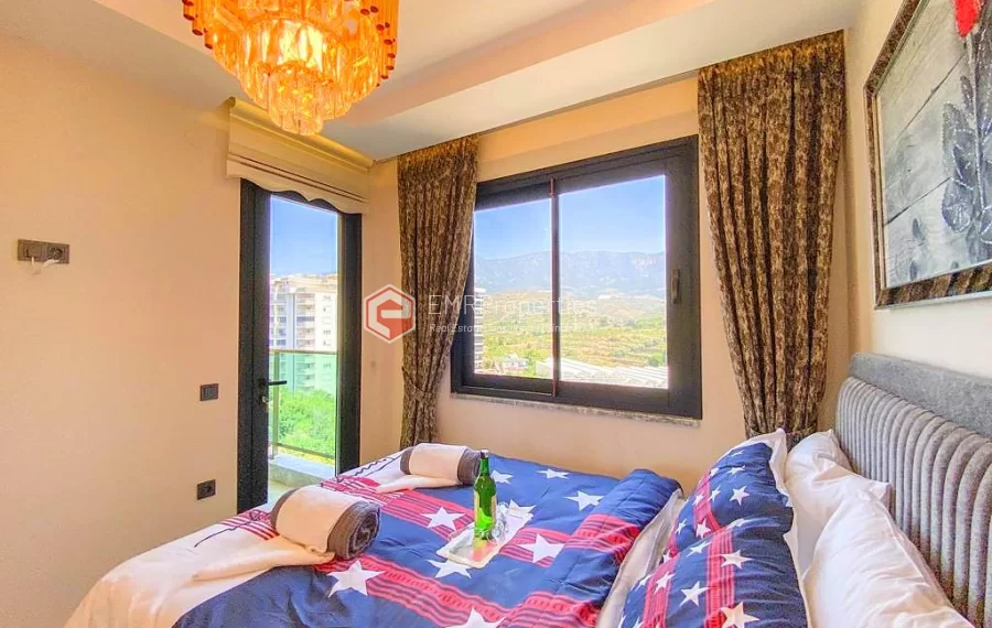 Wonderful apartment with social infrastructure for sale in Mahmutlar