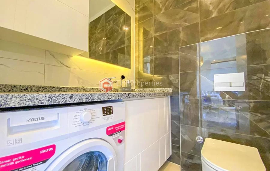 Wonderful apartment with social infrastructure for sale in Mahmutlar