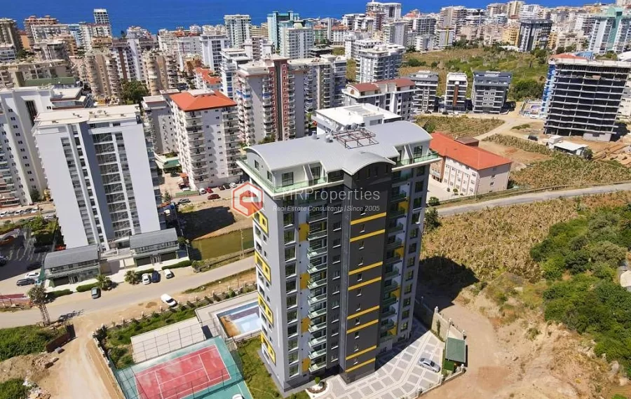 Wonderful apartment with social infrastructure for sale in Mahmutlar