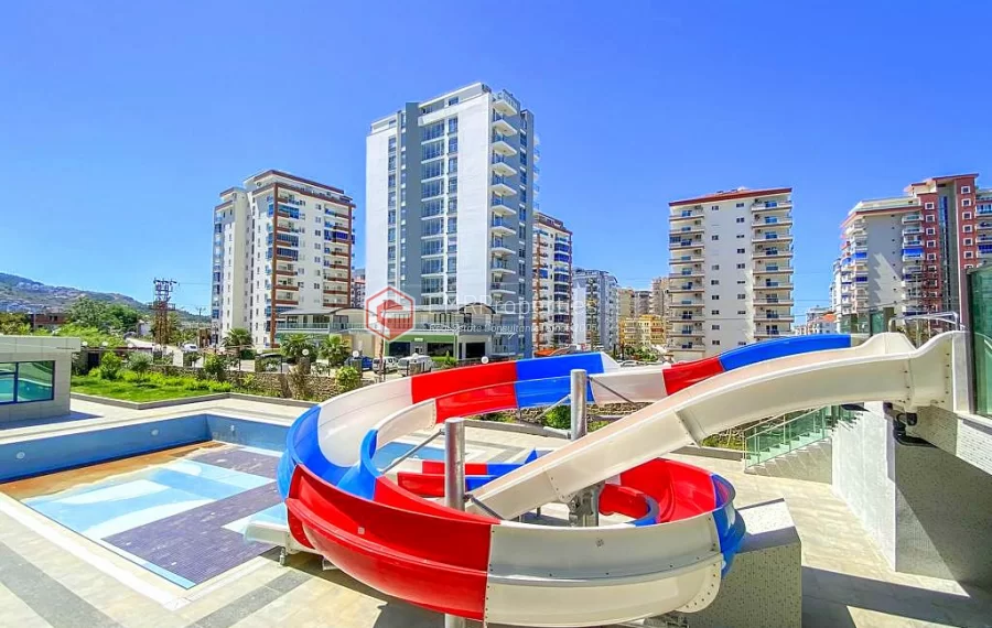 Wonderful apartment with social infrastructure for sale in Mahmutlar