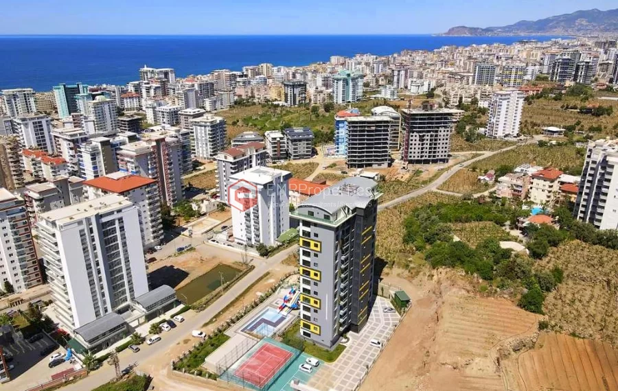 Wonderful apartment with social infrastructure for sale in Mahmutlar