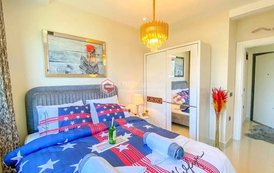 Wonderful apartment with social infrastructure for sale in Mahmutlar