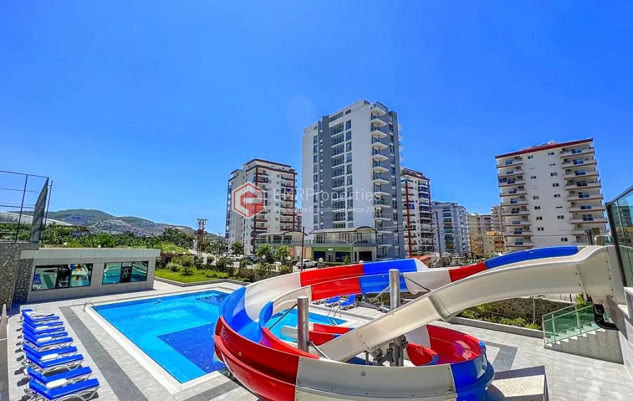 Wonderful apartment with social infrastructure for sale in Mahmutlar
