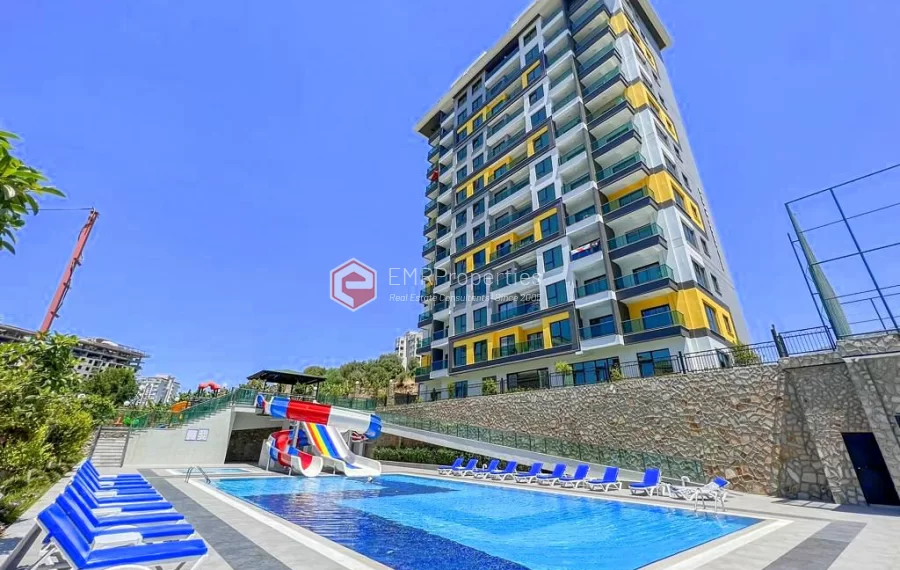 Wonderful apartment with social infrastructure for sale in Mahmutlar