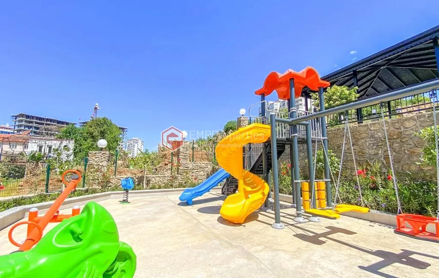 Wonderful apartment with social infrastructure for sale in Mahmutlar